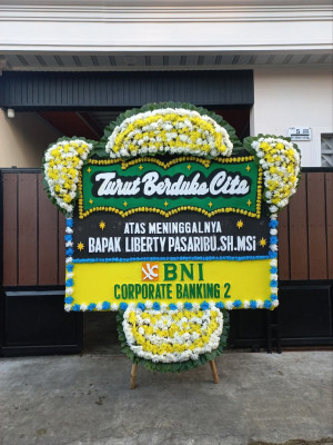 Papan Bunga Duka di Pangkal Pinang